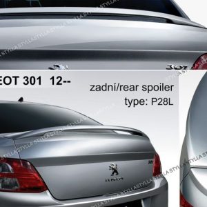 Stylla Spojler - Peugeot 301 SEDAN  2012-